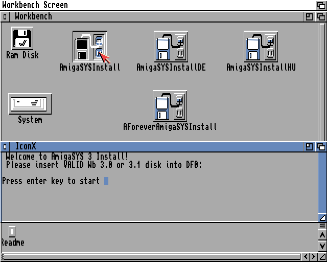 Amiga workbench 3.1 adf s